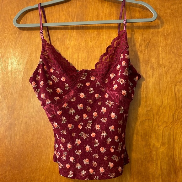 Bisou top with lace trim - Picture 1 of 3